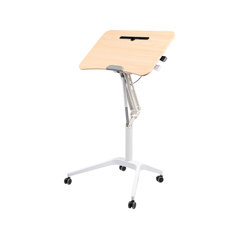 TH01-2 Scrivania pneumatica con altezza regolabile e gambe alte per iPad