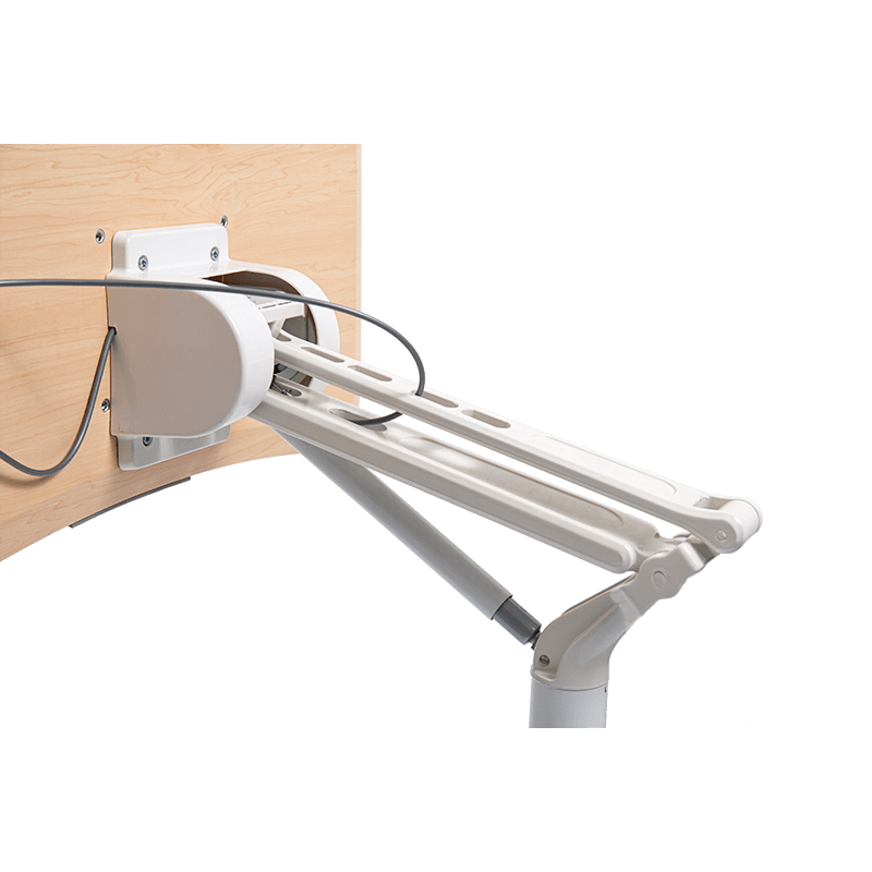 TH01-2 Scrivania pneumatica con altezza regolabile e gambe alte per iPad