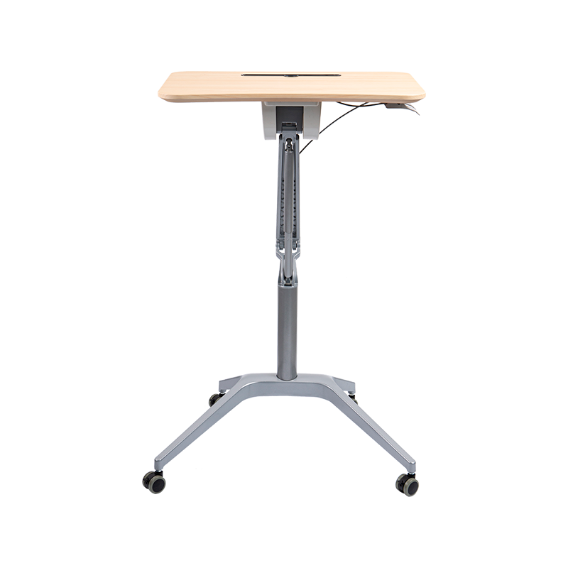 TH01-2 Scrivania pneumatica con altezza regolabile e gambe alte per iPad
