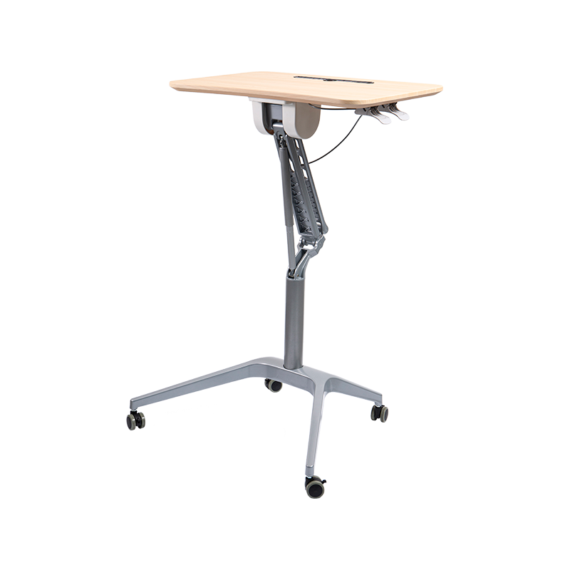 TH01-2 Scrivania pneumatica con altezza regolabile e gambe alte per iPad