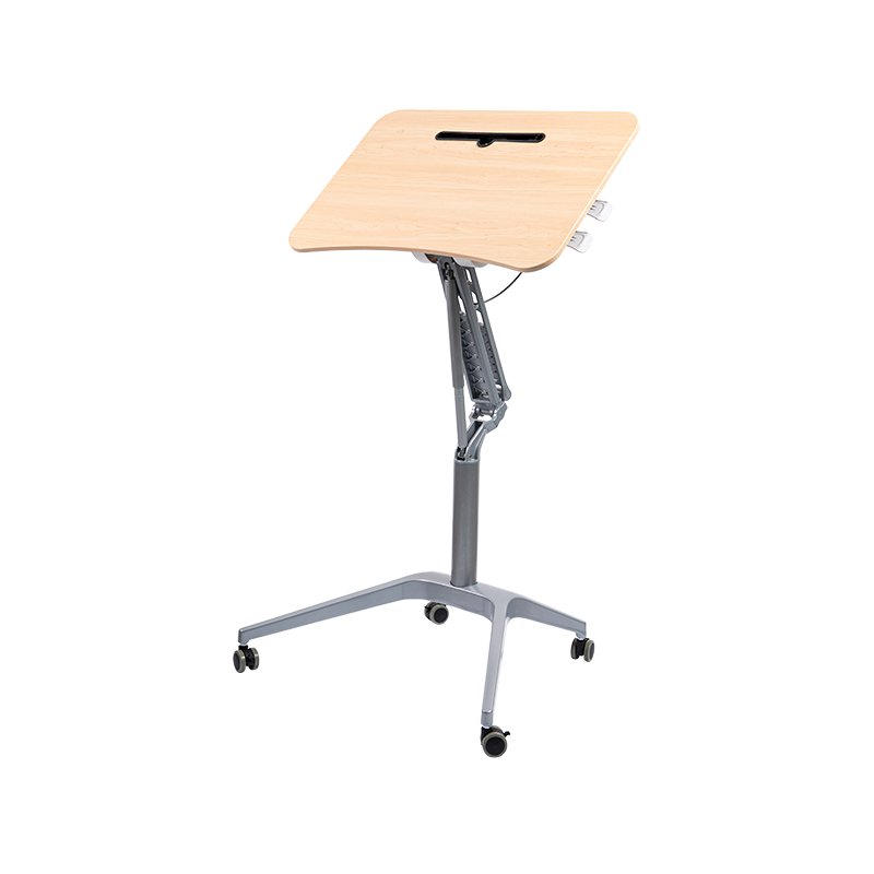 TH01-2 Scrivania pneumatica con altezza regolabile e gambe alte per iPad