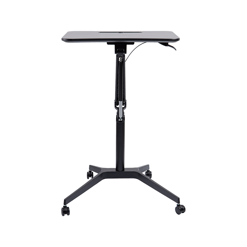 TH01-3 Scrivania pneumatica regolabile in altezza per iPad (gambe piatte).
