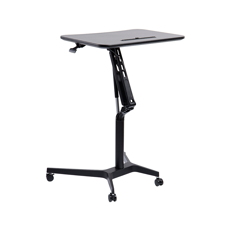 TH01-3 Scrivania pneumatica regolabile in altezza per iPad (gambe piatte).